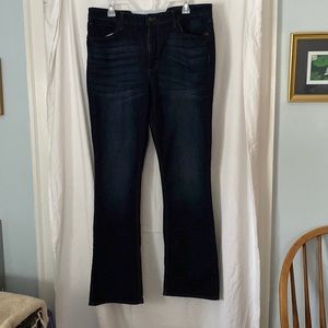 Lee Riders Womens Midrise Bootcut Jeans 16L